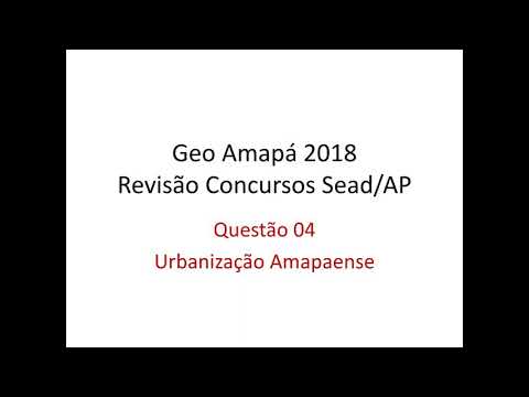 04. Urbanização Amapaense - Revisão Final Concursos SEAD/AP 2018