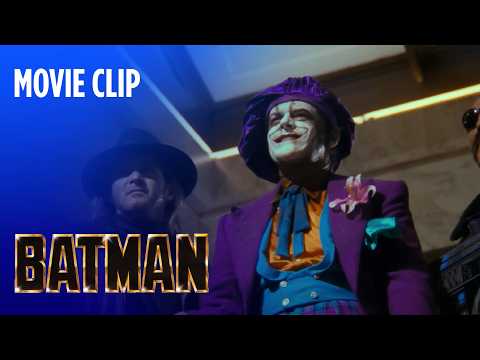Joker Takes Over the Gotham Museum Clip