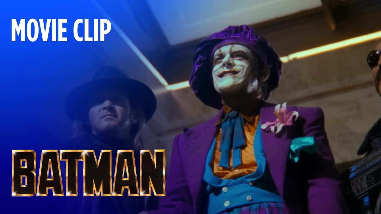 Batman (1989) | Joker Takes Over the Gotham Museum | Music by Prince | Warner Bros. Entertainment - YouTube