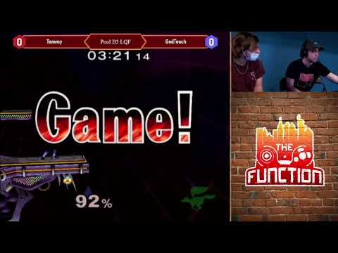 The Function: Tommy (Sheik) vs GodTouch (Fox) - Pool B3 LQF SSBM