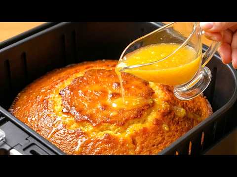 Dieser Airfryer-Kuchen ist viral gegangen und er ist so lecker!  Einfach und lecker!