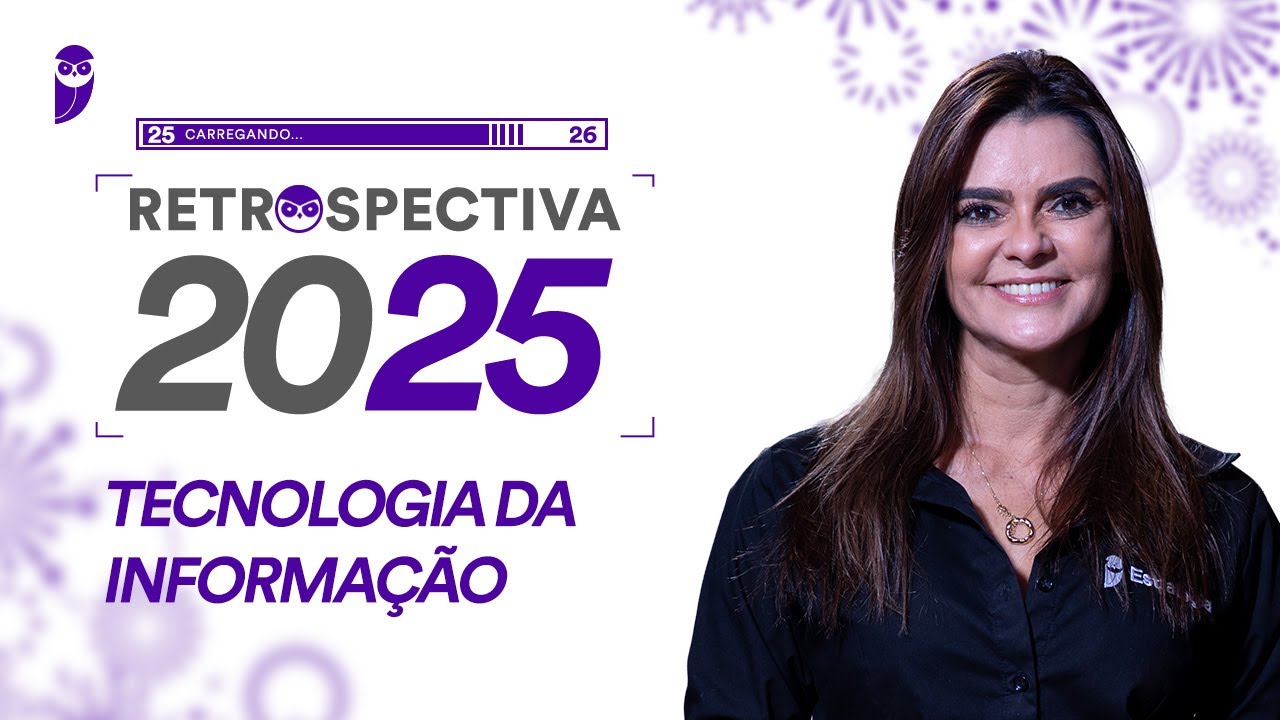 Retrospectiva 2025 - Tecnologia da Informação - Prof. Emannuelle Gouveia