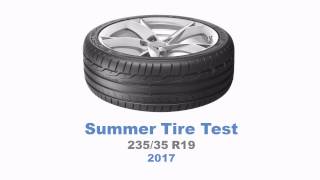 2017 Summer Tire Test – Summary | 235/35 R19