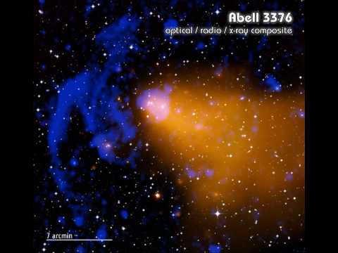 Abell 3376 In Three Wavelengths [720p]
