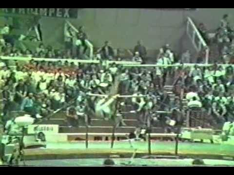 4th T BUL Darina Lazarova UB   1983 World Gymnastics Championships 9 700