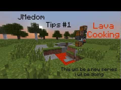 Minecraft - Tips 1# Lava cooking