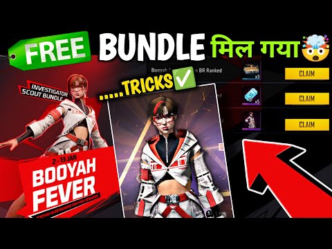 Booyah Fever Bundle kaise milega Female bundle kaise le Booyah fever event booyah 10 times br ranked