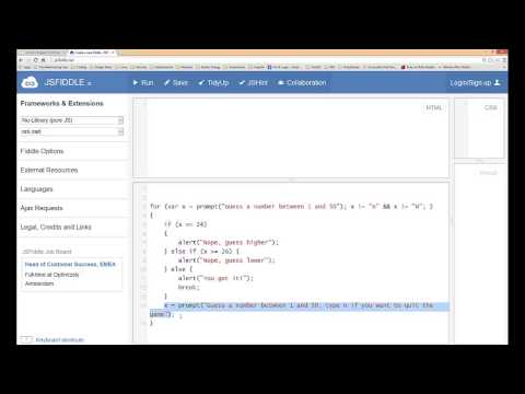 How to Use the For Loop in JavaScript Part 2 of 2