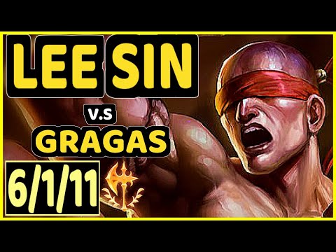DJOKO (LEE SIN) vs GRAGAS - 6/1/11 KDA JUNGLE CHALLENGER GAMEPLAY - EUW