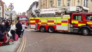 Northamptonshire’s firefighters parade