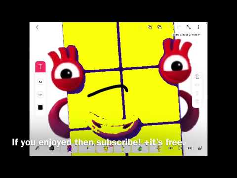 Number blocks negative one million to infinity + infinity + infinity + infinity