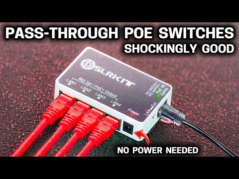 Stop Running NEW  Network Cables - Try a Pass Through PoE Switch Instead