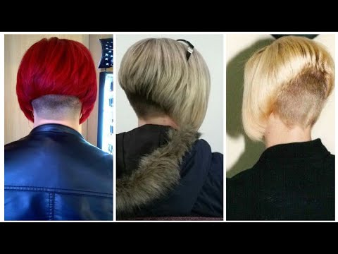 Most Demanding Half and Full shaved Bob Haircuts For...
