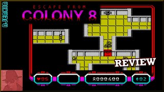 Escape from Colony 8 : Homebrew from 2014 - on the ZX Spectrum 48K !! with Commentary