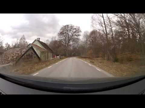 Hylses Blekingeturné - Hasslörondellen E22 - JOHANNISHUS 170405 - GOPRO 2 (Ronneby)