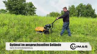 Bubnová sekačka LUMAG HGS580 – benzínová, záběr 58 cm