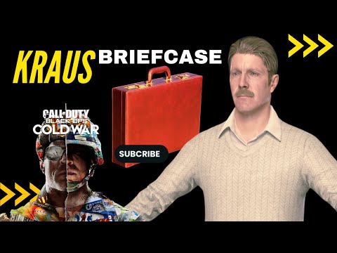 Find the briefcase 💼 of Kraus Mission - Call of Duty Cold War  Full Walkthrough