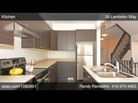 36 Lambdon Way Brooklin Whitby ON L1M0L3 - Randy Ramadhin