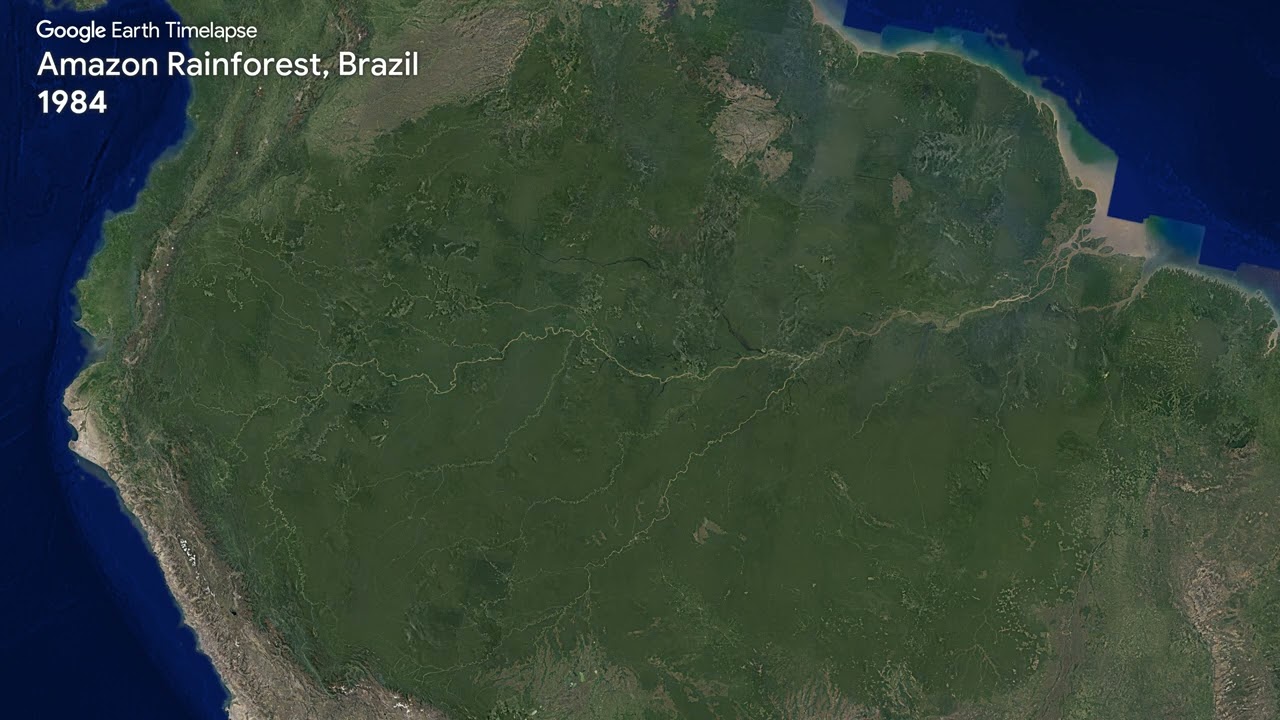 Amazon Rainforest, Brazil - Earth Timelapse