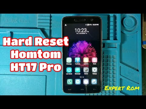 How to reset Homtom HT17 pro