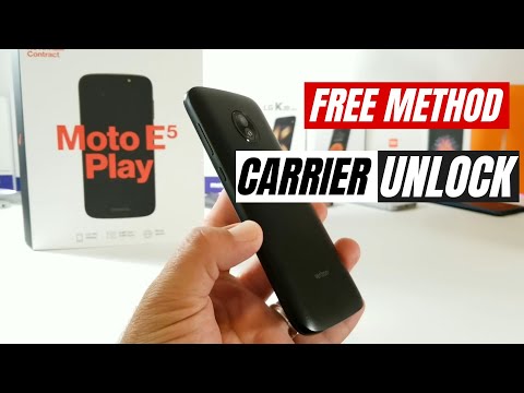 Motorola Moto E5 Play Network Unlock Code