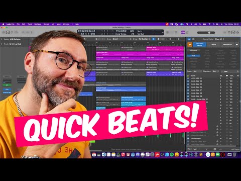 Make Beats EASY with Loops in Logic Pro X 💪