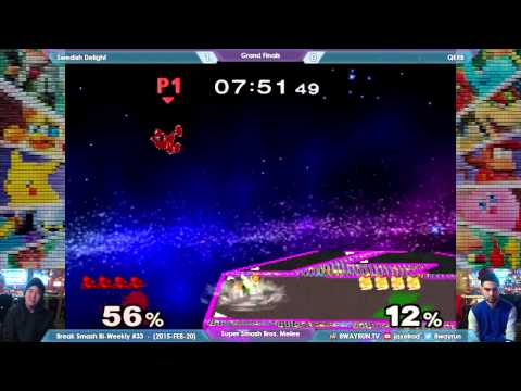 Break Smash #33   SSBM G1   QERB VS Swedish Delight