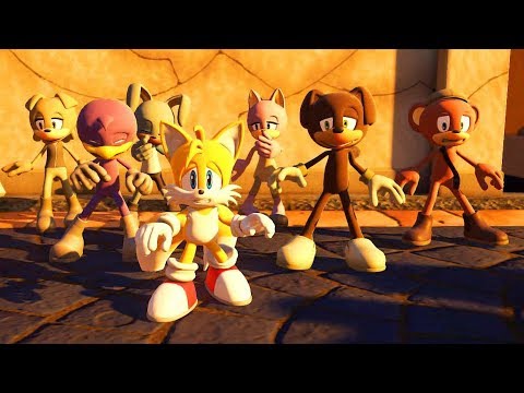 Sonic Forces - Part 1 - Stages 1 - 6 - Boss: Zavok (All Red Rings / S Rank)