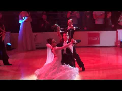 Maksim Apaev - Margarita Evstigneeva Tango Autumn Moscow 2017 Junior 1 Standard