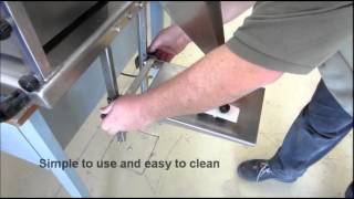 Tray vibratory dosing machine