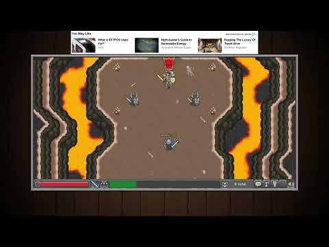 **BrowserQuest** beating the boss speed run **world record** (0.39)