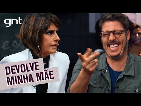 Mãe da Fernanda Abreu foi no carro com os ladrões 😱 | Que História É Essa, Porchat?