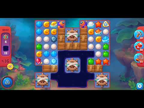 Fishdom. 6032 hard level no boosters and diamonds