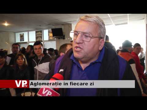 Aglomerație în fiecare zi