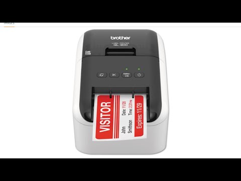 Brother QL 800 High Speed Professional Label Printer, Lightning Quick Printing, Plug & Label Feature