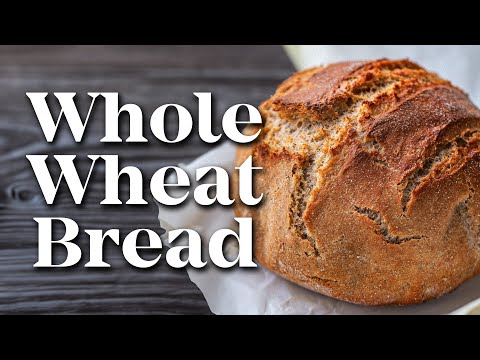 The Most Simple Whole Wheat Bread | 4-Ingredients Bread Recipe