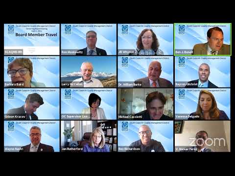 South Coast AQMD Governing Board Meeting - April 2, 2021