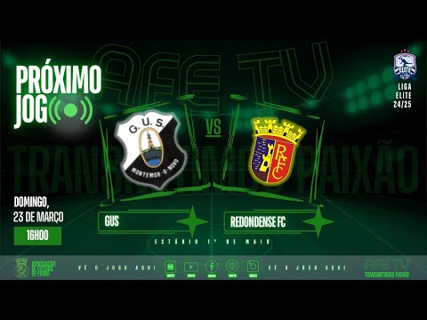 GUS - Redondense FC, NA AFE TV