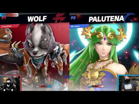 Pete Wheeler Invitational SSBU - Toastfish (Wolf) vs. Wheeler (Palutena) - Winners Quarters