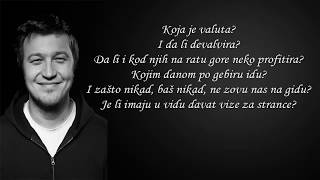Edo Maajka - Jesmo l&#39; sami (Lyrics Text) Bez uvodne price