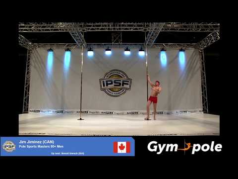 WPSC19 - Pole Sports - Masters 50+ Men - Jim Jiminez - Canada