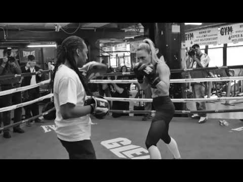 Chris Algieri Heather The Heat Hardy Fight Night Barclays April 16 2016 67