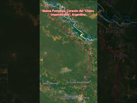 Nueva Pompeya, Chaco "El Impenetrable", Argentina #virtual #drone #turismo #viaje #travel