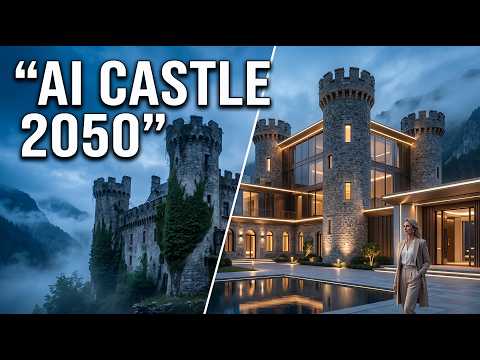 The $1 Billion AI Smart Fortress Concept | 2050 Luxury Living