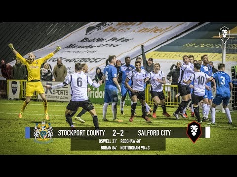 Stockport County 2-2 Salford City - National League North 06/01
