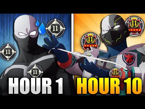 I Spent 10 Hours Learning Twice To Prove He Takes No Skill In My Hero Ultra Rumble