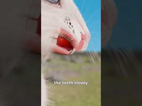 Rabbit Teeth Can Grow Into Their Skull 😨