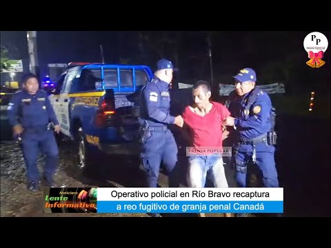 Capturan a fugitivo tras operativo policial en Suchitepéquez