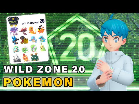 How to find All Pokemon in Wild Zone 20 ► Pokemon Legends ZA
