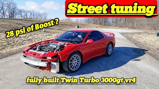 Street tuning a built Twin Turbo 3000gt ⚠️ 28 psi ❓will it hold up ❓